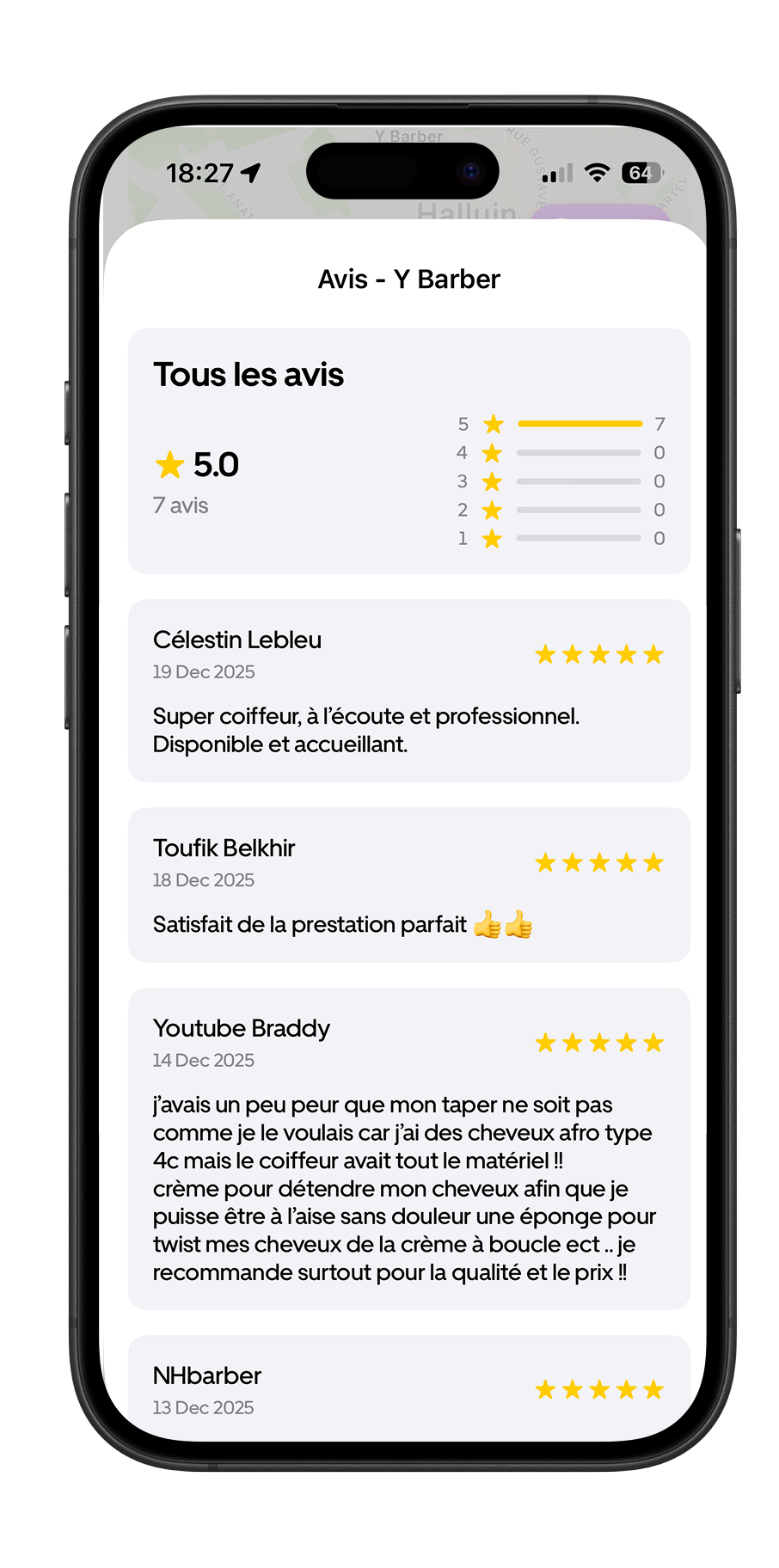 FADY User App - Avis